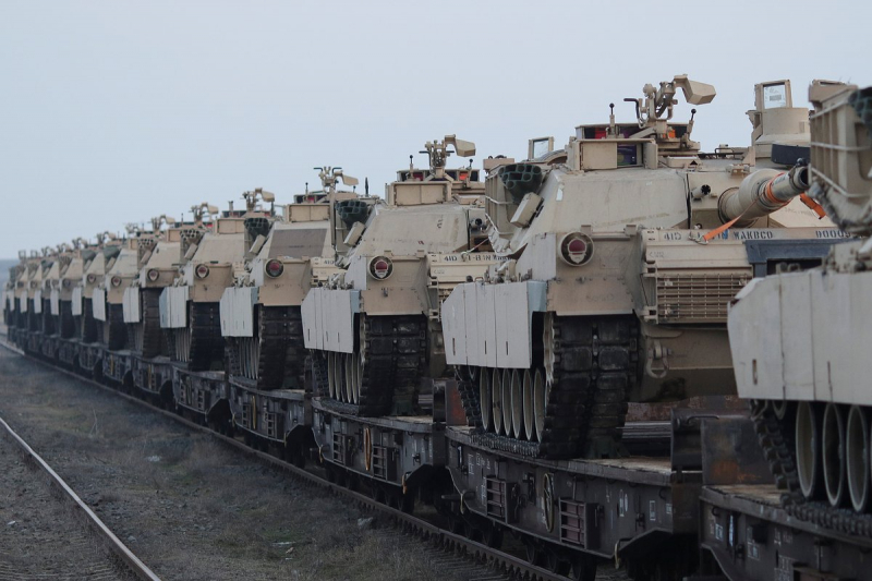 Танки Abrams на СВО на Украине