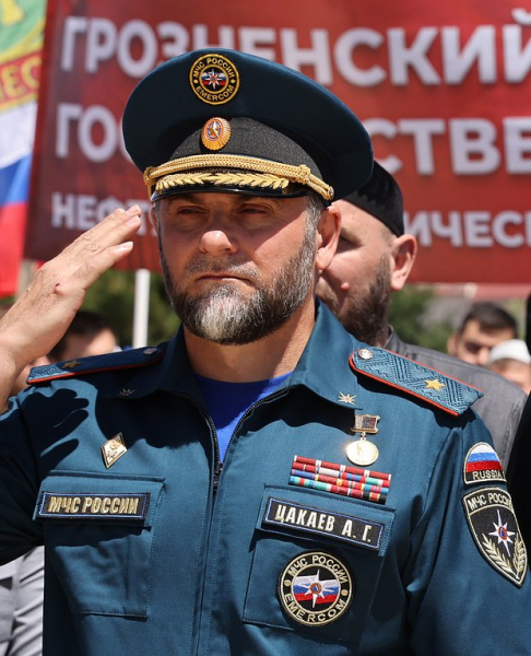 Избиение главы МЧС Чечни Цакаева
