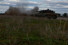 Minoborony soobshhilo ob unichtozhenii tanka leopard v zone svo daa3772.jpg