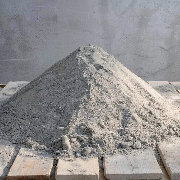 Песок на стройке